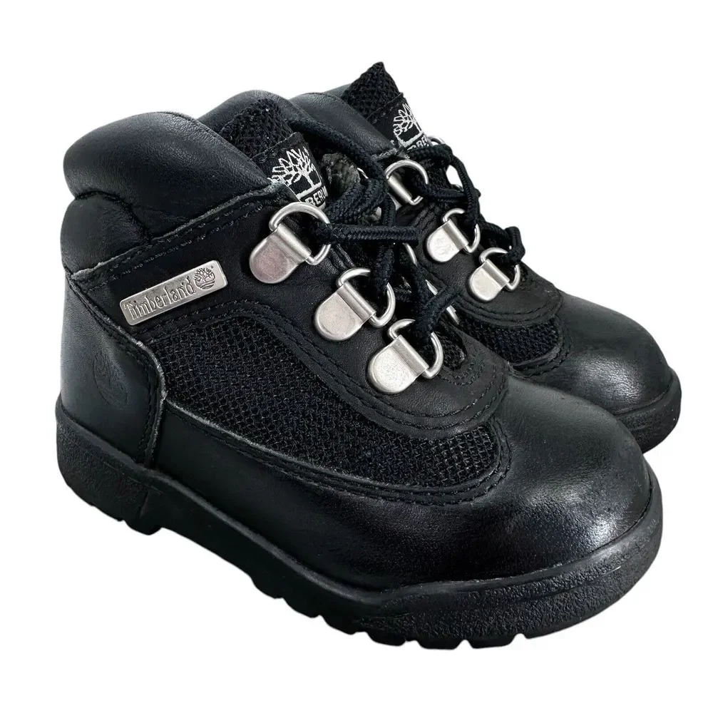 Timberland Toddler‎ Field Boot Black 15806 Size 7